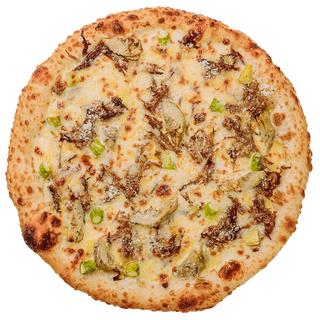 Піца з телятиною та артишоками