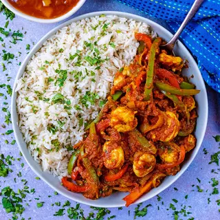Camarão Jalfrezi