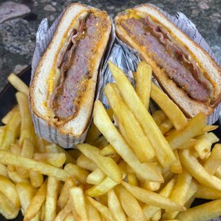 Hamburguesa cheddar bacon