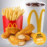 Chicken Strips 5 kom McMenu