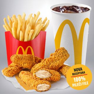 Chicken Strips 5 kom McMenu