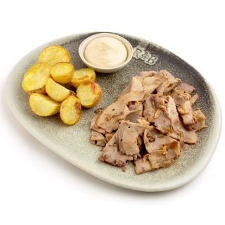 Plato de cerdo a l'ast