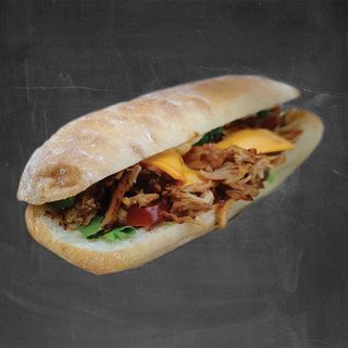 Sandwich pulled pork