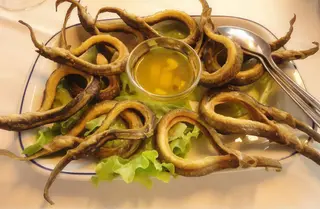 Enguias Fritas