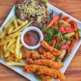 Plat mixte  (festin équilibré)