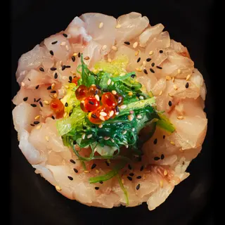 Chirashi branzino
