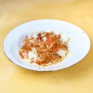 Bolognese i ribani parmesan