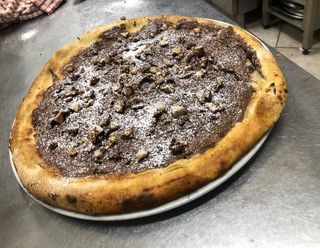 Nutella e zucchero a velo