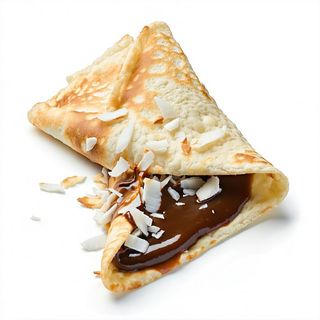 Crepes Nutella e cocco