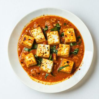 Coconut paneer curry