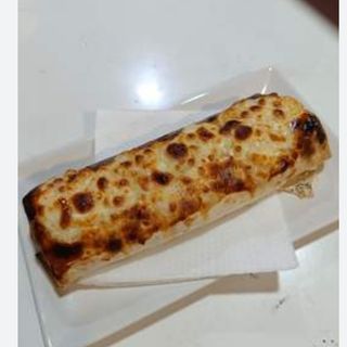 Menú rollo sólo carne sin ensalada gratinado con queso 