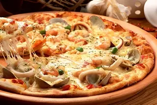 Pizza Fruits de Mer Large