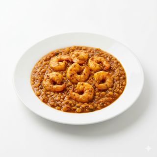 Langostinos Dhansak