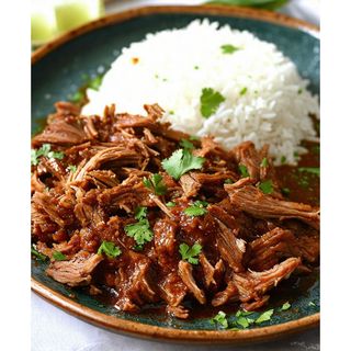 Shredded Pork Served With Rice