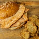 Grilled chicken double sendvič