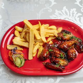 Aripioare de pui cu sos dulce picant 