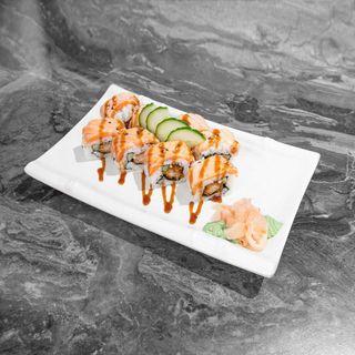 Uramaki Roll Ebi Tempura Sake (8 uds)