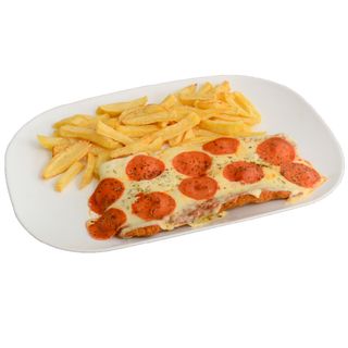 Suprema de Pollo con Pepperoni