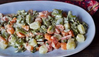 ბოსტნეულის სალათი