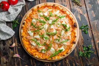 Pizza Salmón