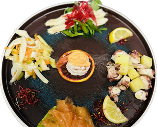 Antipasto di mare del teatro