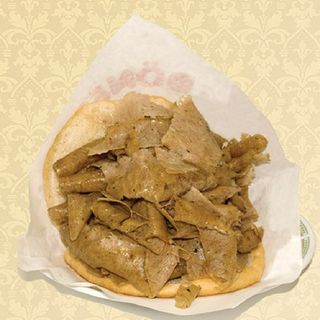 Bocadillo Kebab Solo Carne 