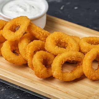 Inele de ceapa cu cartofi