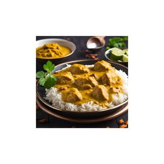 Pollo Korma Con Arroz
