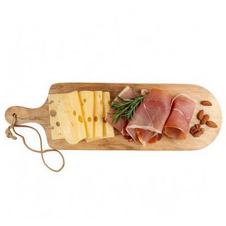 Tapa de tabla de jamón ibérico y queso curado