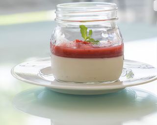 Panna cotta casera