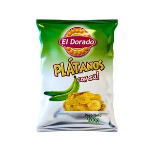 Plátanos Con Sal El Dorado 100g