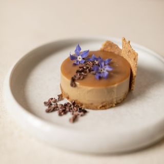 Cheesecake con Dulce De Leche de Coco