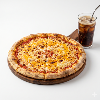 Mama Pizza Cuatro Queso (mediana) + Bebida 2 litros