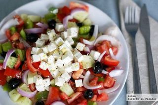 Ensalada Con Queso Feta
