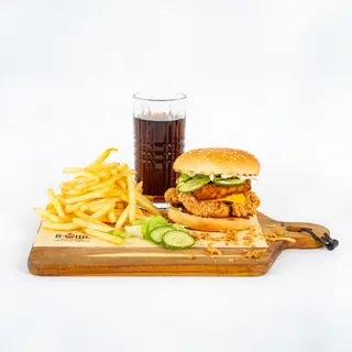 MENIU CRISPY BURGER