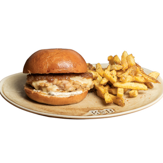 Combo burger de pollo