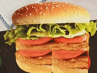 Hamburguesa Doble De Pollo