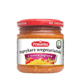Paprykarz wegetariański z kaszą jaglaną 160g Primavika