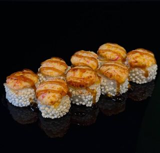 * Запечений рол зі сніжним крабом