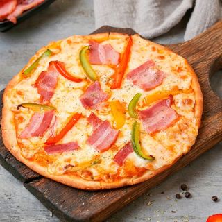 Մինի պիցցա բեկոնով