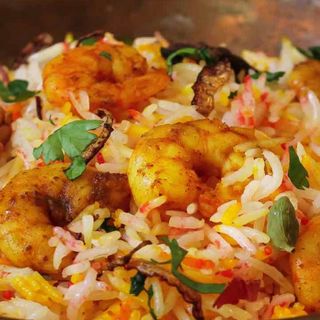 Langostinos Biryani