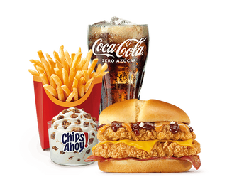 Menú Completo McCrispy BBQ y Bacon Doble