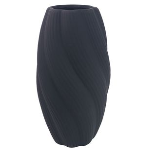 Tall Black Ceramic RY1005 Vase