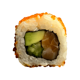 California z łososiem