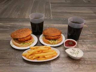 Menu hamburguesa para 2 personas 