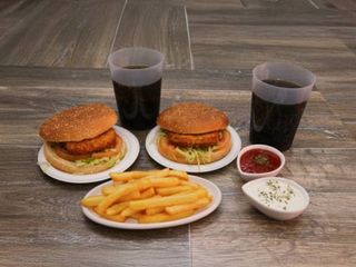 Menú Hamburguesas Para Dos