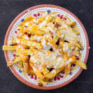 Papas Fritas Caseras Gratinadas