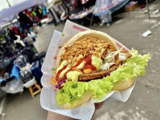 Bistro Burger podwójny zestaw