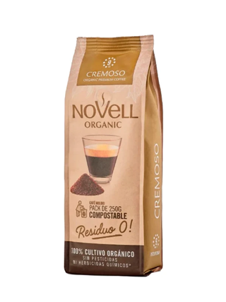 CREMOSO GROUND - Organic Roasted coffee ground 250gr