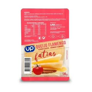 Queijo Flamengo Fatiado - UP 130g